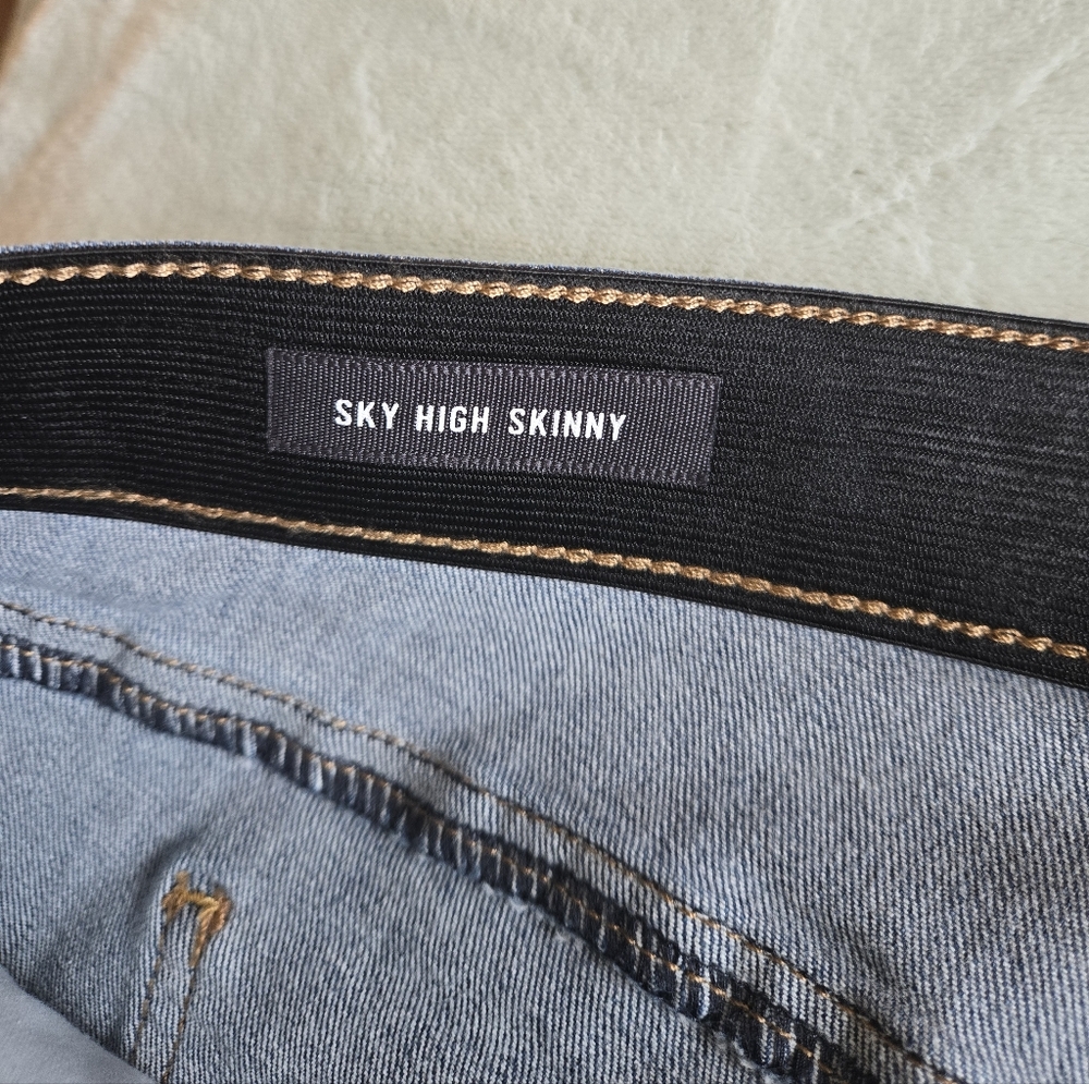 Torrid Button-Fly High Rise Skinny Jeans - Picture 4 of 5